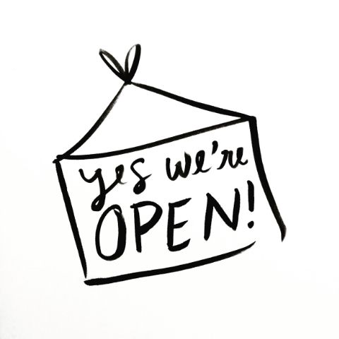 We Our Open!